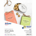 Avery Sure Feed Glossy Labels, Crystal Clear, 1 Pack, AVE22854