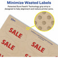 Avery Multipurpose Label, Matte, 1 Pack, AVE22855