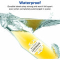 Avery Durable Waterproof Labels, 2.5" Diameter, 72 Total, Matte, 1 Pack, AVE22856