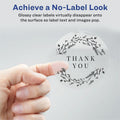 Avery Printable Round Labels, 3/4", Glossy Clear, 400 Labels (4222), Crystal Clear, 1 Pack, AVE4222