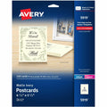 Avery Postcards, Ivory, Two-Sided, 4-1/4" x 5-1/2", 100 Cards (5919), 1 Box, AVE5919