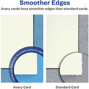 Avery® Postcards, Ivory, Two-Sided, 4-1/4" x 5-1/2" , 100 Cards (5919), 1 Box