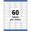 Avery Easy Peel High Gloss Clear Mailing Labels, 1 Pack, AVE6520