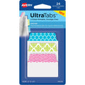 Avery UltraTabs Color Design 2-sided Multiuse Tabs, Blue, 24 / Pack, AVE74774