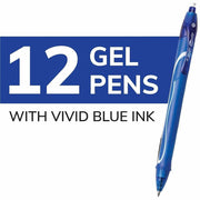 BIC Gel-ocity .7mm Retractable Pen, 1 Dozen