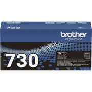Brother TN-730 Original Laser Toner Cartridge - Black - 1 Each