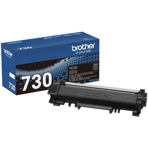 Brother TN-730 Original Laser Toner Cartridge - Black - 1 Each