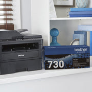 Brother TN-730 Original Laser Toner Cartridge - Black - 1 Each