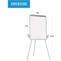Bi-silque S.A MasterVision Dry-erase Portable Tripod Easel, BVCEA2300433MV