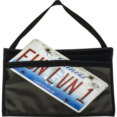 C-Line License Plate Holder, Black, 15EA/CT — view 1