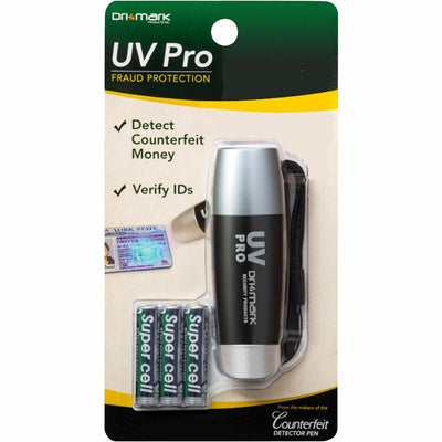 Dri Mark UV Pro Fraud Detector, Gray Silver, /CD 4CD/BX 6BX/CT — view 1
