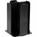Mind Reader Totem Breakroom Cup/Lid Holder, Black, EMSCDISPBLK