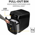 Fellowes AutoMax 200M Auto Feed Shredder, Black, FEL4656201