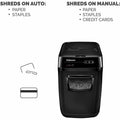 Fellowes AutoMax 200M Auto Feed Shredder, Black, FEL4656201