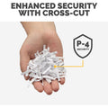Fellowes AutoMax 350C Auto Feed Cross-Cut Shredder, Black, FEL4964001