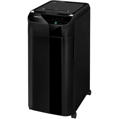 Fellowes AutoMax 350C Auto Feed Cross-Cut Shredder, Black, FEL4964001