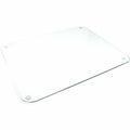 Floortex Desktex Glaciermat Glass Desk Pad - 20" x 36", Clear, FLRFCDE2036G