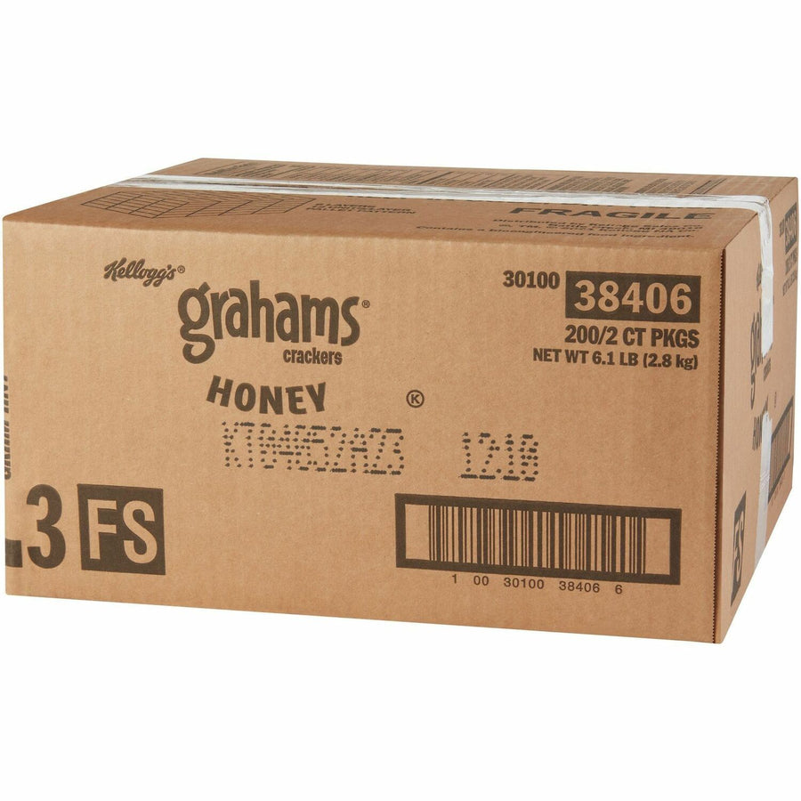 Kellanova Kellogg's Grahams Honey Crackers, 200 / Carton — view 1