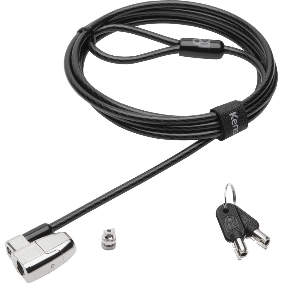 Kensington ClickSafe 2.0 Keyed Laptop Lock, Black, Carbon Steel, KMW64435