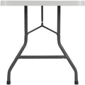 Lorell Extra-Capacity Ultra-Lite Folding Table, Gray, LLR12348