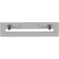 Lorell Relevance Series Short Side Leg Frame, Silver, LLR16206