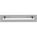 Lorell Relevance Series Short Side Leg Frame, Silver, LLR16207