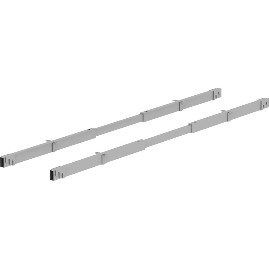 Lorell Adjustable Crossbar Set, Silver, 1 Set, LLR16208