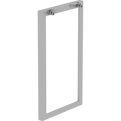Lorell Relevance Standing-Height Side Leg Frame, Silver, LLR16209