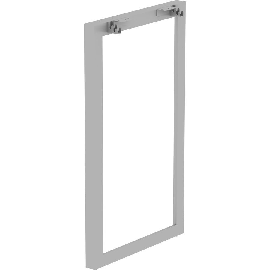 Lorell Relevance Standing-Height Side Leg Frame, 40.4" Height x 23.3" Width, Adjustable Leveler, LLR16209