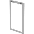 Lorell Relevance Standing-Height Side Leg Frame, Silver, LLR16209