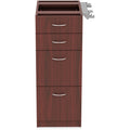 Lorell Relevance Series 4-Drawer File Cabinet, Brown, LLR16210