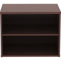 Lorell Relevance Series Storage Cabinet Credenza w/No Doors, Brown, LLR16214