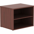 Lorell Relevance Series Storage Cabinet Credenza w/No Doors, Brown, LLR16214