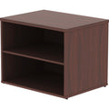 Lorell Relevance Series Storage Cabinet Credenza w/No Doors, Brown, LLR16214