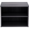 Lorell Relevance Series Storage Cabinet Credenza w/No Doors, Others, LLR16215