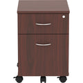 Lorell Relevance Series 2-Drawer File Cabinet, Brown, LLR16216
