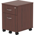 Lorell Relevance Series 2-Drawer File Cabinet, Brown, LLR16216