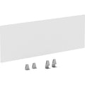 Lorell Relevance Series Modesty/Privacy Panel, Clear, LLR16220