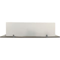 Lorell Relevance Series Modesty/Privacy Panel, Clear, LLR16220