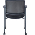 Lorell Mesh Back Guest Chair with Casters, LLR30953