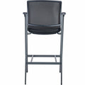 Lorell Mesh Back Guest Stool with Arms, LLR30954