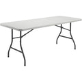 Lorell Ultra-Lite Banquet Table, Gray, LLR66654