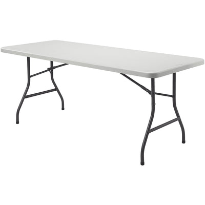 Lorell Ultra-Lite Banquet Table, Gray, LLR66655
