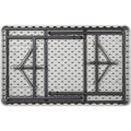 Lorell Ultra-Lite Banquet Table, Gray, LLR66657