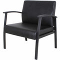 Lorell Big & Tall Guest Chair, Black, LLR68557