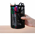 Lorell Mesh Desktop Organizer, Black, LLR84140