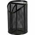 Lorell Mesh Desktop Organizer, Black, LLR84140