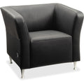 Lorell Fuze Modular Series Square Lounge Chair, LLR86916