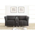 Lorell Fuze Modular Series Left Lounge Chair, LLR86919