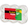 3M Scotch Tough Grip Moving Packaging Tape, Clear, 1 Pack, MMM3500406
